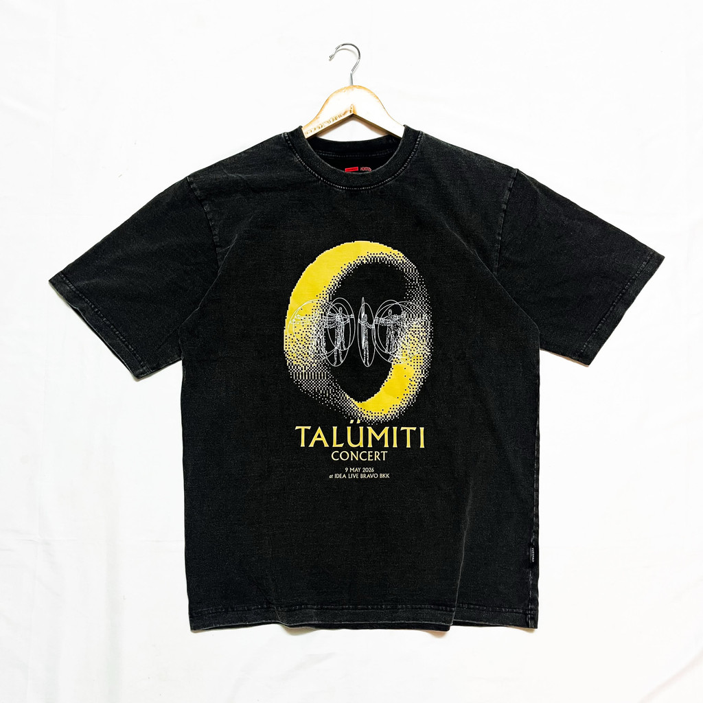 เสื้อยืด เสื้อ YENTED  “TALUMITI” concert  🏟️เสื้อจากงานคอนเสิร์ตใหญ่ครั้งแรกของวง  ผ้าฝ้ายแท้ S-5XL