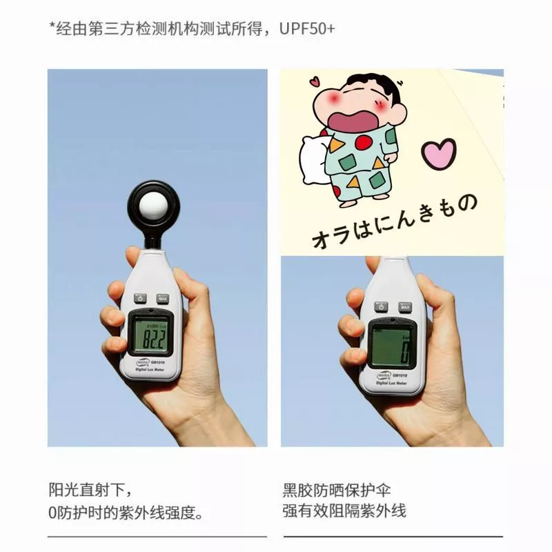 ร่มพับชินจัง Crayon Shin-chan กันแดด กันฝน กัน UV thumbnail 8