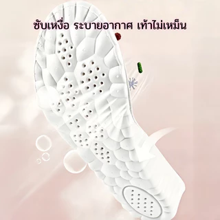 แผ่นรองพื้นรองเท้าเพิ่มความสูง 1.5-3.5 ซม. ซัพพอร์ตดี นุ่มเดินสบาย ระบายอากาศ ป้องกันกลิ่น สูงเนียนไม่มีใครรู้ ส่งไว