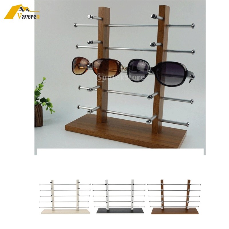 [Vaveren] Sunglass Display Rack ที่ใส่แว่นตาสําหรับ 10 คู่,ทนทาน,ประหยัดพื้นที่