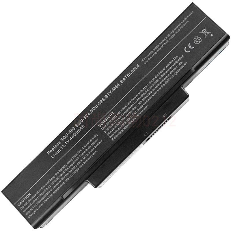Shenzhou Elegant HP520 HP500 HP600 HP620 SQU-524 BTY-M66 Laptop Battery