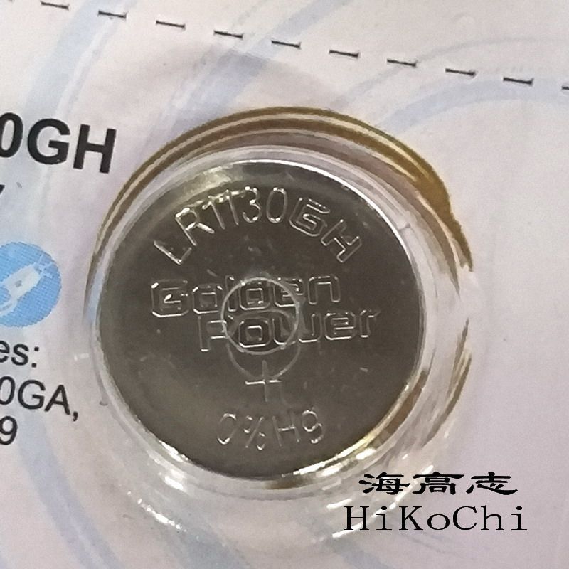 #2粒 Goldpower LR1130GH LR54 189 V10GA 389 1.5V扣11302粒 goldpower LR1130GH LR54 189 V10GA 389 1.5V扣
