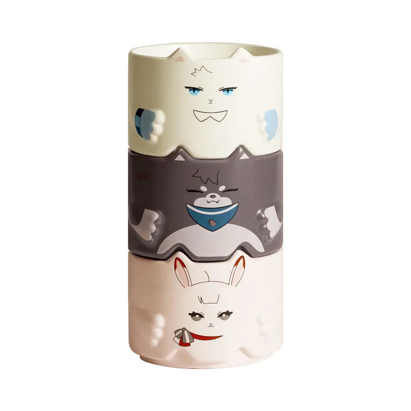 แก้วตัวแทนเวลา Lucky Stone ของแท้อย่างเป็นทางการ Co-Branded Anime สินค้า Cheng ชั่วโมง Luguang Qiao 