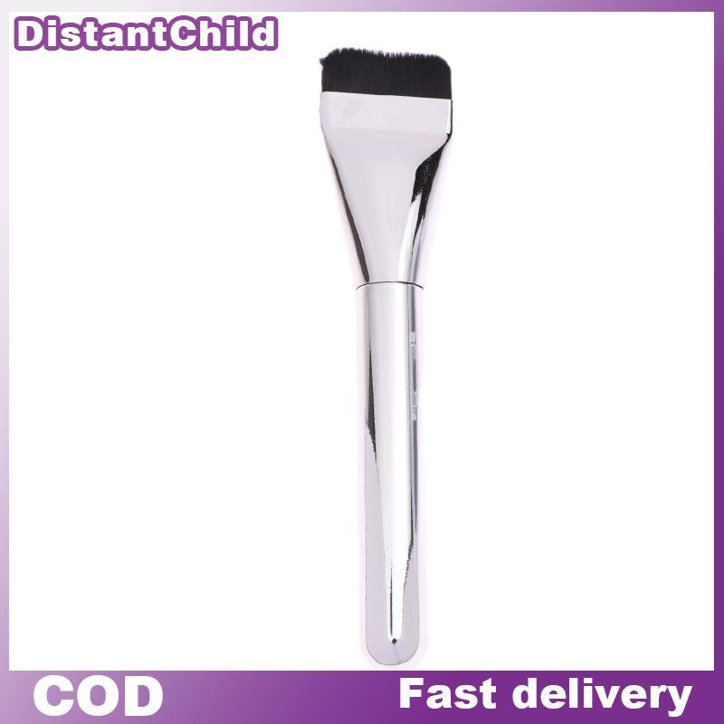 DSTH Pine คอนซีลเลอร์ Foundation แปรงแต่งหน้าและฟองน้ําพัฟ Ultra-Thin Flat Head แปรงเครื่องสําอาง Ap