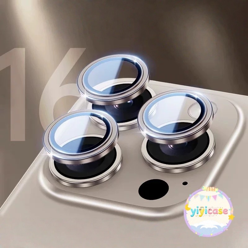 ✅หนึ่งฟิล์มเลนส์ป้องกัน 1️⃣pc Camera Lens for iPhone17pro 11 12 13 14 15 16PROMAX 11 12MINI 14 15 16 PLUS ระดับพรีเมี่ยม