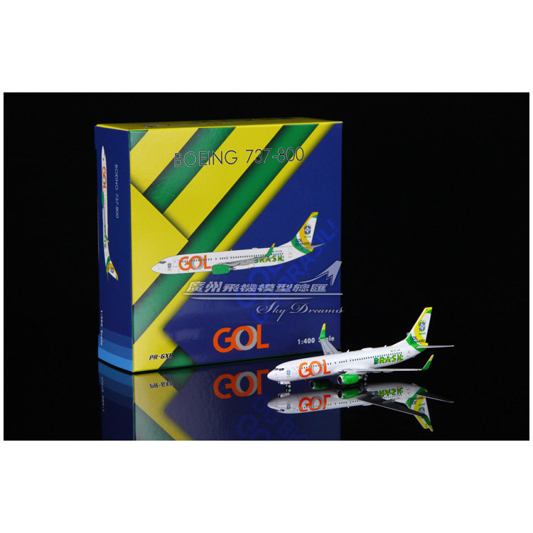 [] Phoenix 04500 Brazil Gore Airlines Boeing B737-800 PR-GXB เครื่องบินรุ่น 1: 400