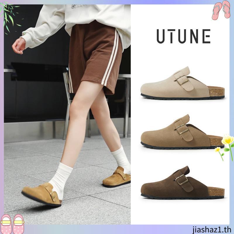 รองเท้าแตะลําลองสําหรับผู้ชาย / Birkenstock Boston