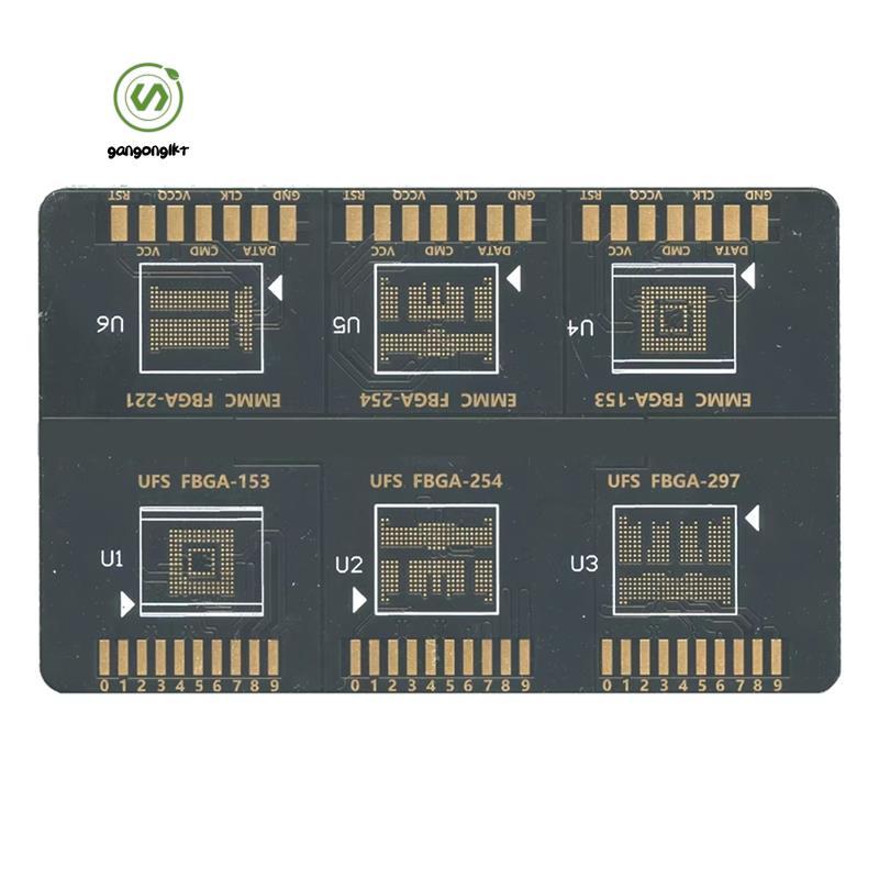 [gangong1kr]แฟลช 64 บอร์ดแฟลช 64 BGA ISP บอร์ดแฟลช 64 FBGA 153 254 297 สําหรับ F64 Lite Ultra Box