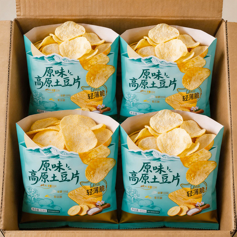 Fei Erwa สถาบันการเกษตร Original High-Original Potato Chips Casual Influencer ขนมขายร้อน Super Cheap