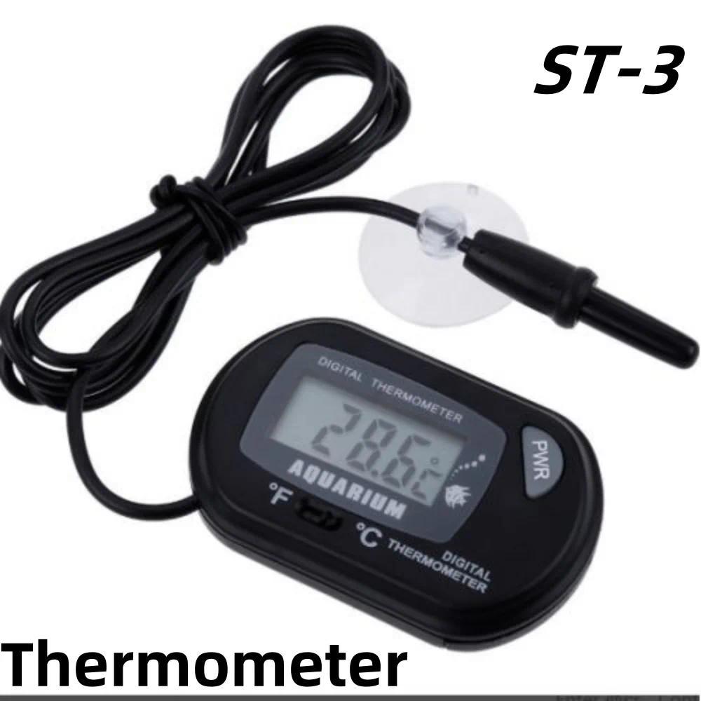 ST-3 Waterproof Digital Aquarium Thermometer with Probe Fish Tank Electronic Thermometer Degree Cels