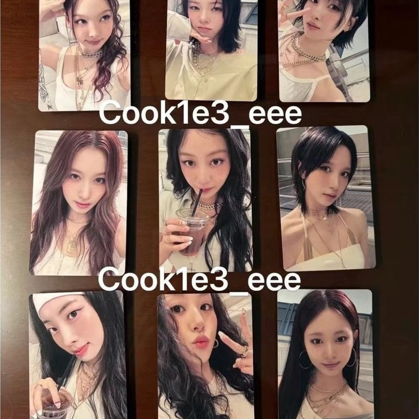 คู่ Sana Photocard Lin Nayeon yzy1.0 การ์ดป้ายออนไลน์ Son Chaeyoung Photocard
