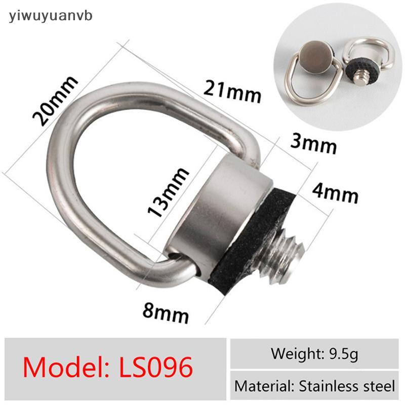 Yiwuyuanvb] สกรูสายรัด d แหวนกล้องสกรู mount 1/4 นิ้ว qui release แผ่นสกรูอะแดปเตอร์ใหม่