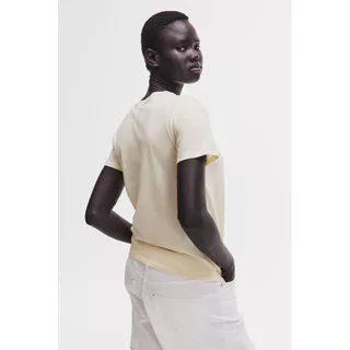H&M(เอชแอนด์เอ็ม) เสื้อยืดคอตตอน Women Cotton T-shirt 1270848_6