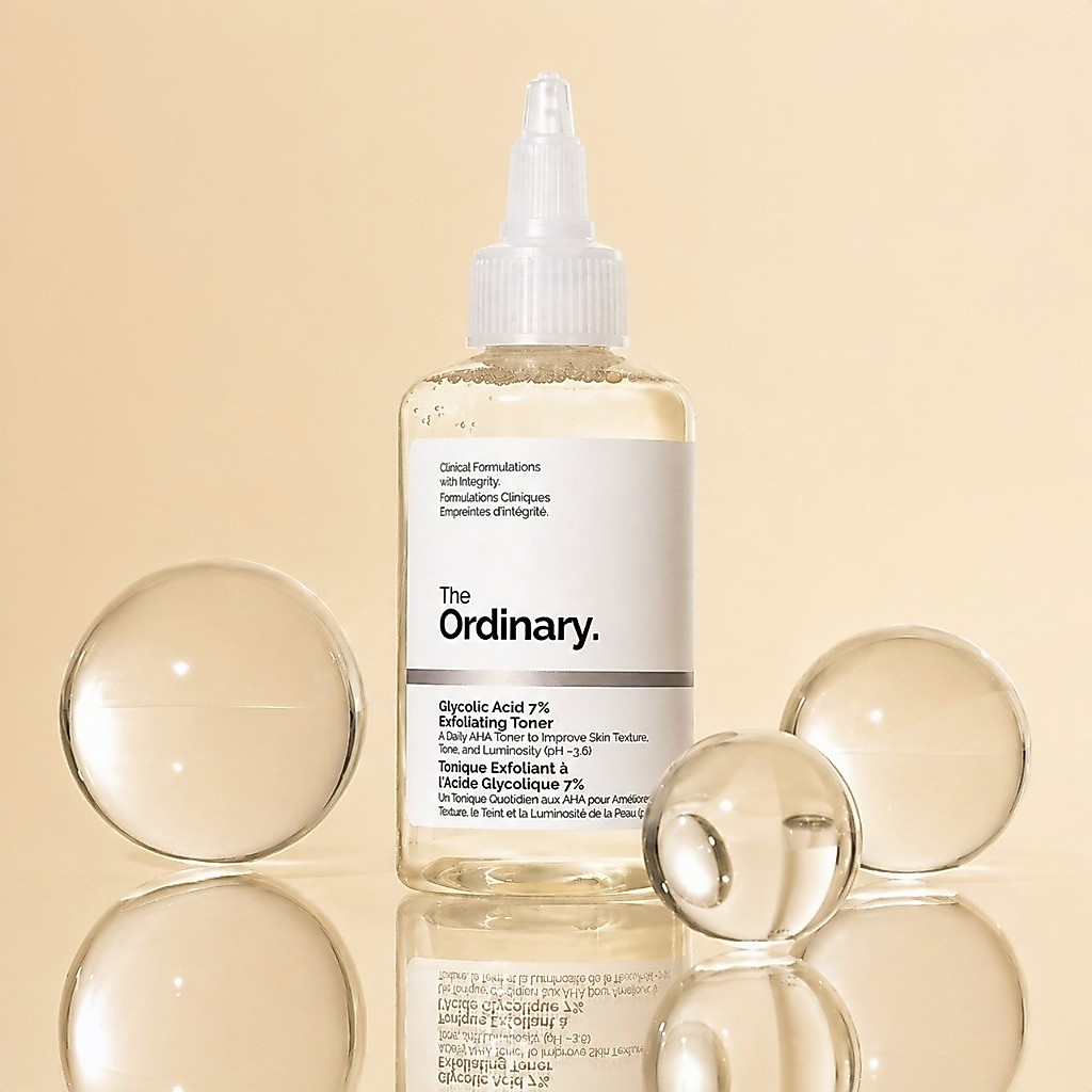 โทนเนอร์กรดไกลโคลิก Glycolic Acid Exfoliating Toner 7% Glycolic Acid Gentle Skin-Refreshing Toner ราคาถูก Shopee Lazada