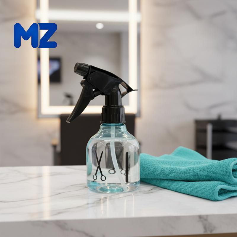 [MZ] Hair Mist er Bottle 250ml 8oz การออกแบบพลาสติกทนทานสําหรับการดูแลเส้นผมระดับร้านทําผมที่บ้าน