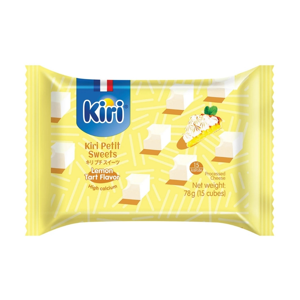 คิริ เพอะทีทสวีท ชีสเค้กรสเลมอน Kiri Petit Sweets Lemon Fraisier 78g.