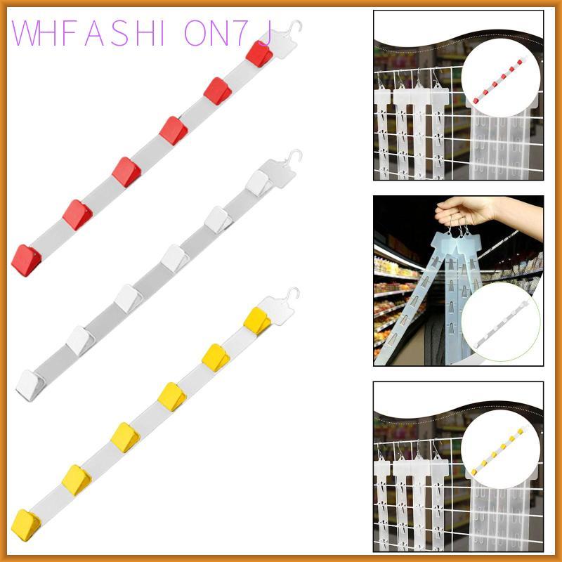[whfashion7j] คลิปออแกไนเซอร์แถบขนมขบเคี้ยวชั้นวางจอแสดงผล Fastener วัสดุการทํางานเหมาะสําหรับซูเปอร