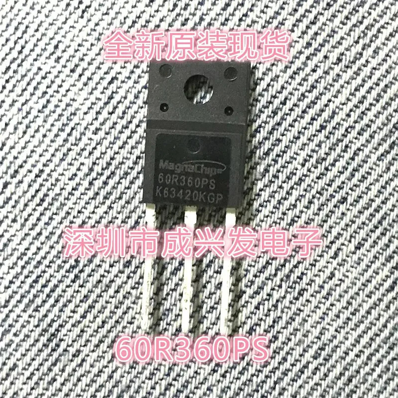 10PCS MMF60R360PS 60R360PS 60R360P TO220F MOSFET MOS IGBT ใหม่ทรานซิสเตอร์เดิมคุณภาพสูง
