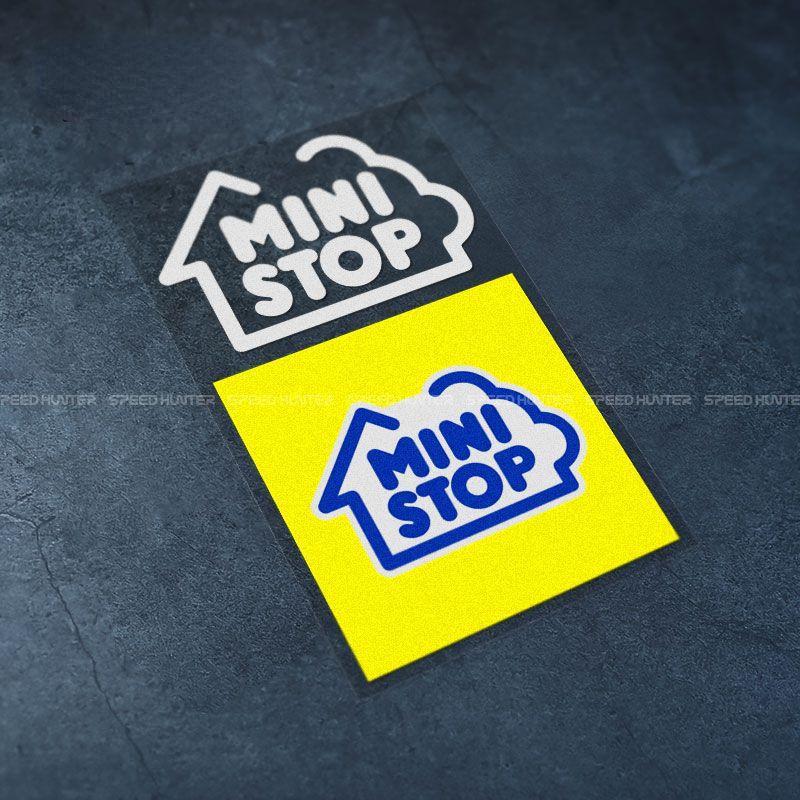 MINI stickers, STOP letter stickers, creative glass stickers, JDM car window waterproof reflective d