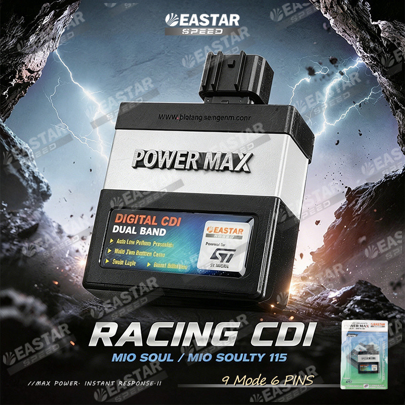 Cdi 9 โหมดการแข่งรถ สําหรับ MIO SOUL / NOUVO Z Need Convertion (6 PINS)