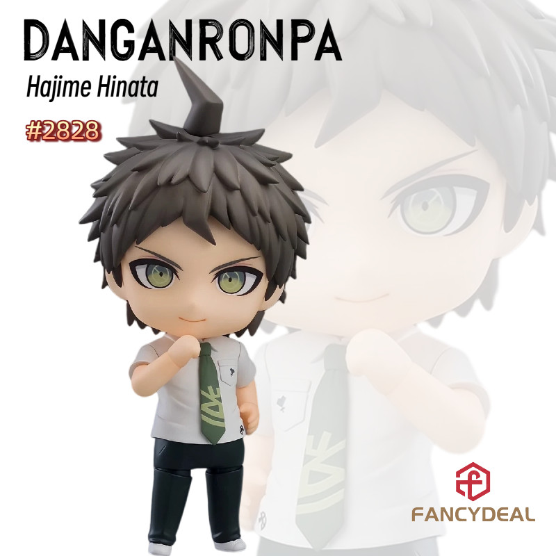 Danganronpa 2 Reloaded Hajime Hinata #2828 Nendoroid PVC Action Figure ของเล่นสะสม