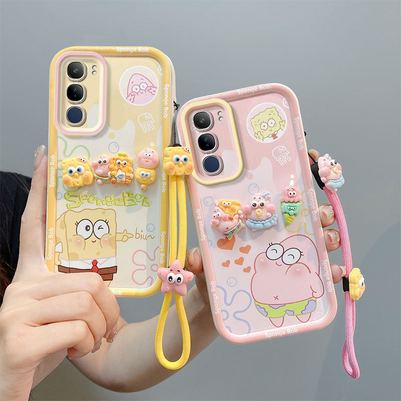 เคส Vivo Y21d 4G/Y31 5G 2025 ลาย Doraemon/Stitch การ์ตูนสามมิติ นุ่ม XX-TYGZ2
