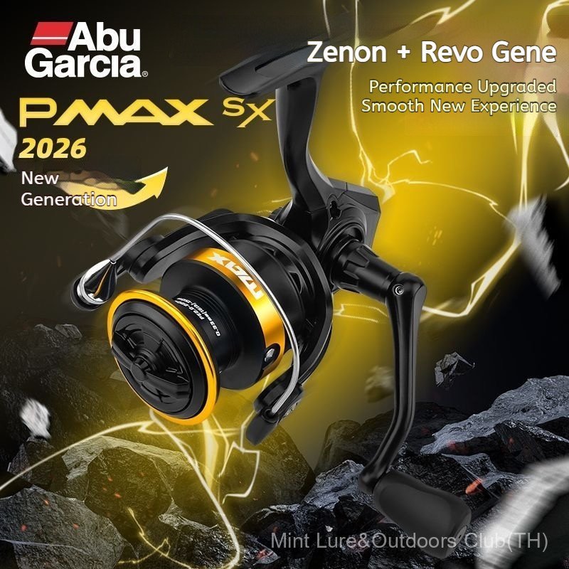 26NEW Abu Garcia PMAX SX Spinning Reel รอกตกปลา REVO/ZENON รอกตกปลาล่อน้ําหนักเบา, 7+1BB รอกสปินนิ่ง Lure Fishing