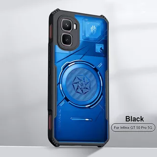 อะคริลิคเคสโทรศัพท์สําหรับ infinix GT 50 Pro กรณี infinix GT 30 20 10 Pro Plus 5G 5G + พร้อมรูปแบบหรูหรา Ultrathin กรอบสีดํา Tough ScratchProof ฝาครอบป้องกัน A36