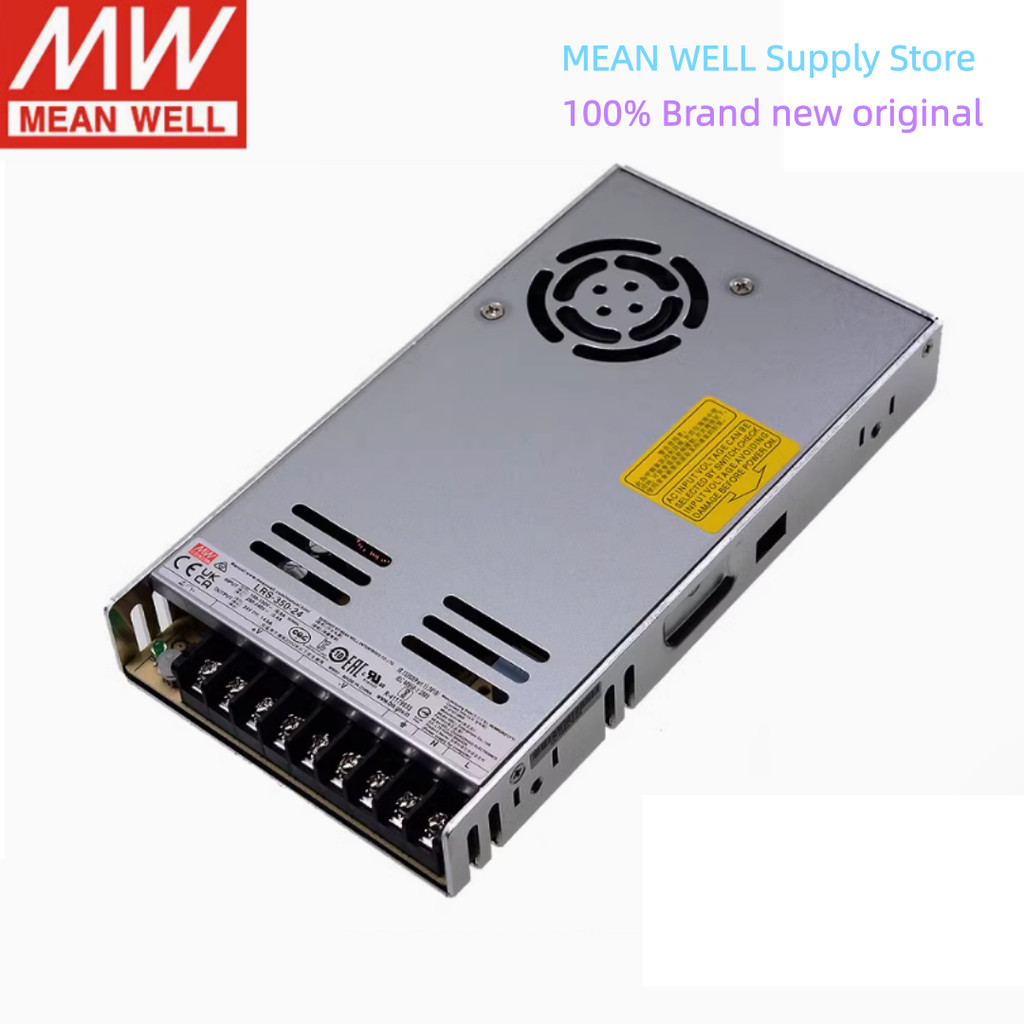 LRS-350N2 350W MEAN WELL เอาต์พุตเดี่ยว High Peak Power Supply LRS-350N2-24V LRS-350N2-12V LRS-350N2
