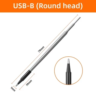 ชุดหัวแร้งบัดกรีแบบพกพา USB ชาร์จไฟได้ 5V 8W พร้อมแบตเตอรี่ลิเธียม 800mAh และจอแสดงผลดิจิทัล รุ่นอัพเกรด