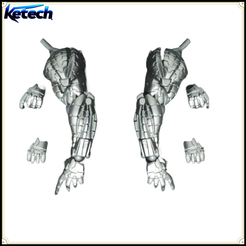AC โรงงาน 1:1 Scale KO ซ้ายขวาสายแขนอะไหล่สําหรับ Kaiyodo Revoltech Yamaguchi Marvel Comics Series ตัวเลขการกระทํา
