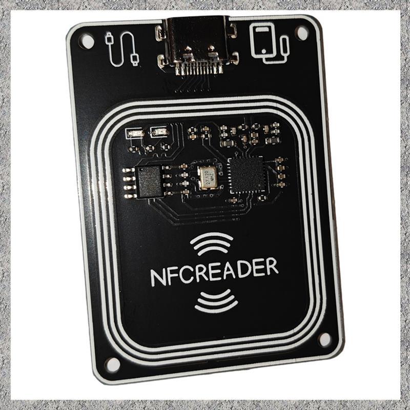 13.56Mhz PN532 PCR532 RFID UID UID GEN2 เครื่องอ่านการ์ด IC Wirter โมดูลประเภท C พร้อมซอฟต์แวร์