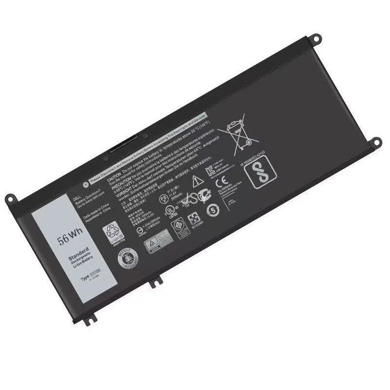 เหมาะสําหรับแบตเตอรี่แล็ปท็อป Dell Vostro15-7570/7580, P89G, P89G001 33ydh