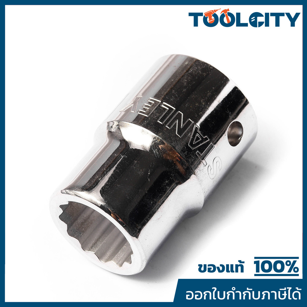 89-619 ลูกบ็อกสั้น 12เหลี่ยม 3/4"เบอร์19