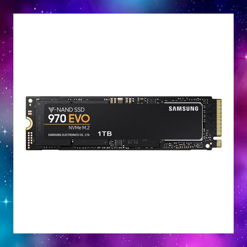 1 TB SSD (เอสเอสดี) SAMSUNG 970 EVO PCIe/NVMe M.2 2280 (MZ-V7E1T0BW) ใช้งานปกติ
