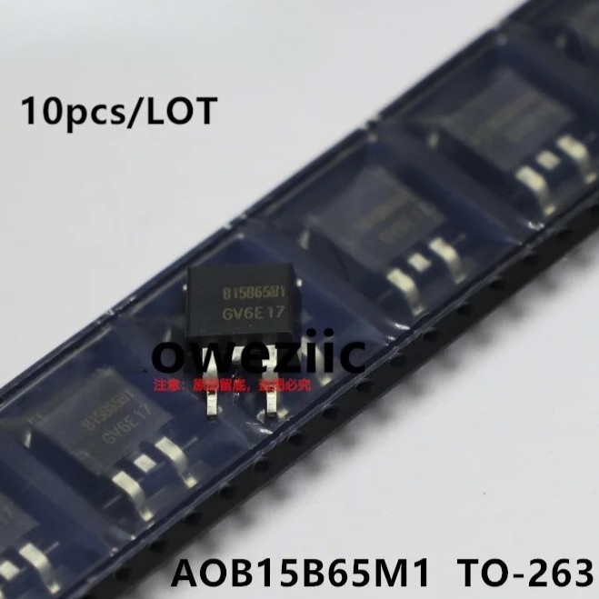 5 ชิ้น 100% ใหม่นําเข้า Original AOB15B65M1 B15B65M1 TO-263 MOS FET 30A 650V