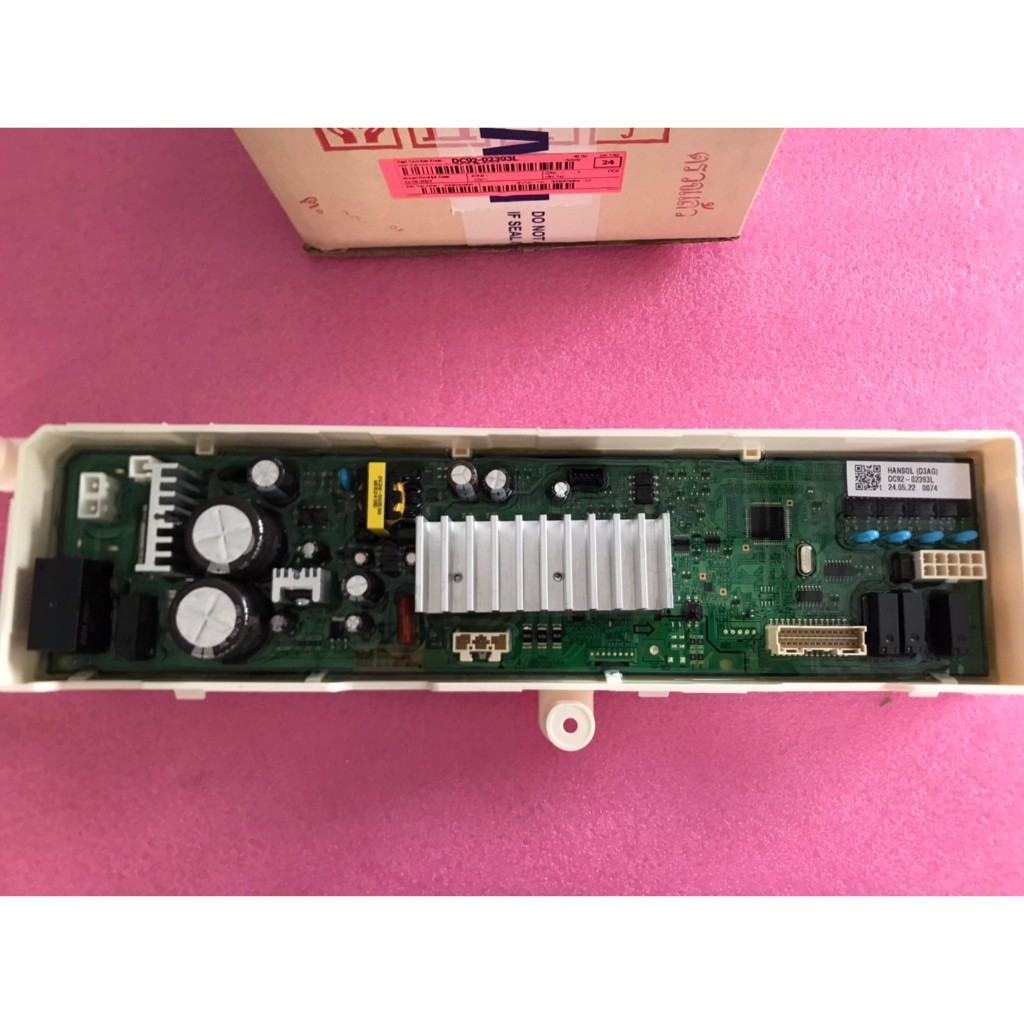 ใหม่ แท้ เบิกศูนย์ ซัมซุง บอร์ดเครื่องซักผ้า พาร์ท DC92-02393L รุ่น WA22R8870GV/ST *ไม่มีประกัน