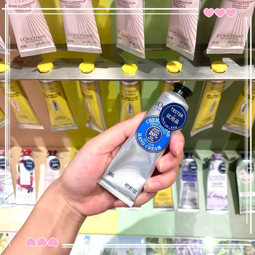พร้อมส่ง 💕 ข้อเสนอ L'occitane L'Occitane Hand Cream 30ml Moisturizing Cherry Blossom Shea Rose ของที่ระลึก 💕