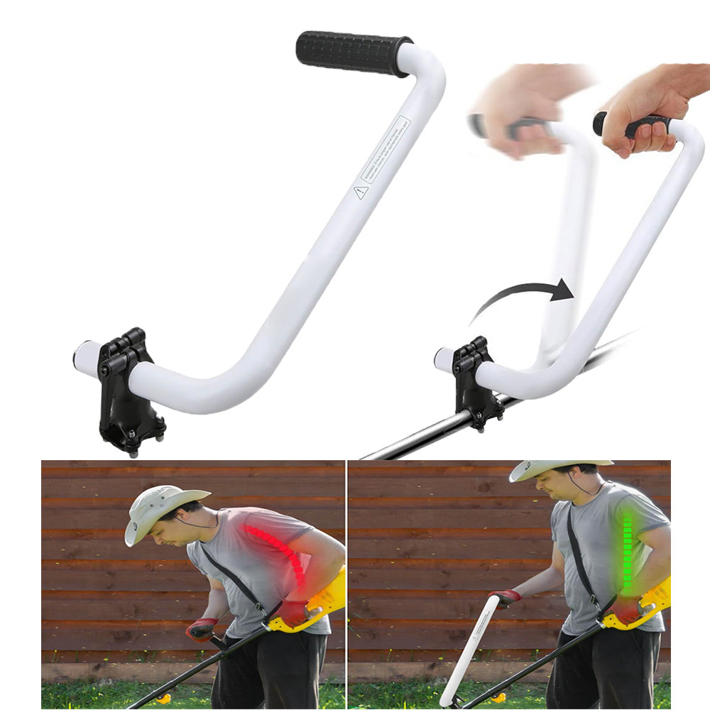 Universal อัพเกรด Trimmer Handle String Trimmer Handle Extension Ergonomic Back Saver สนามหญ้า Trimm
