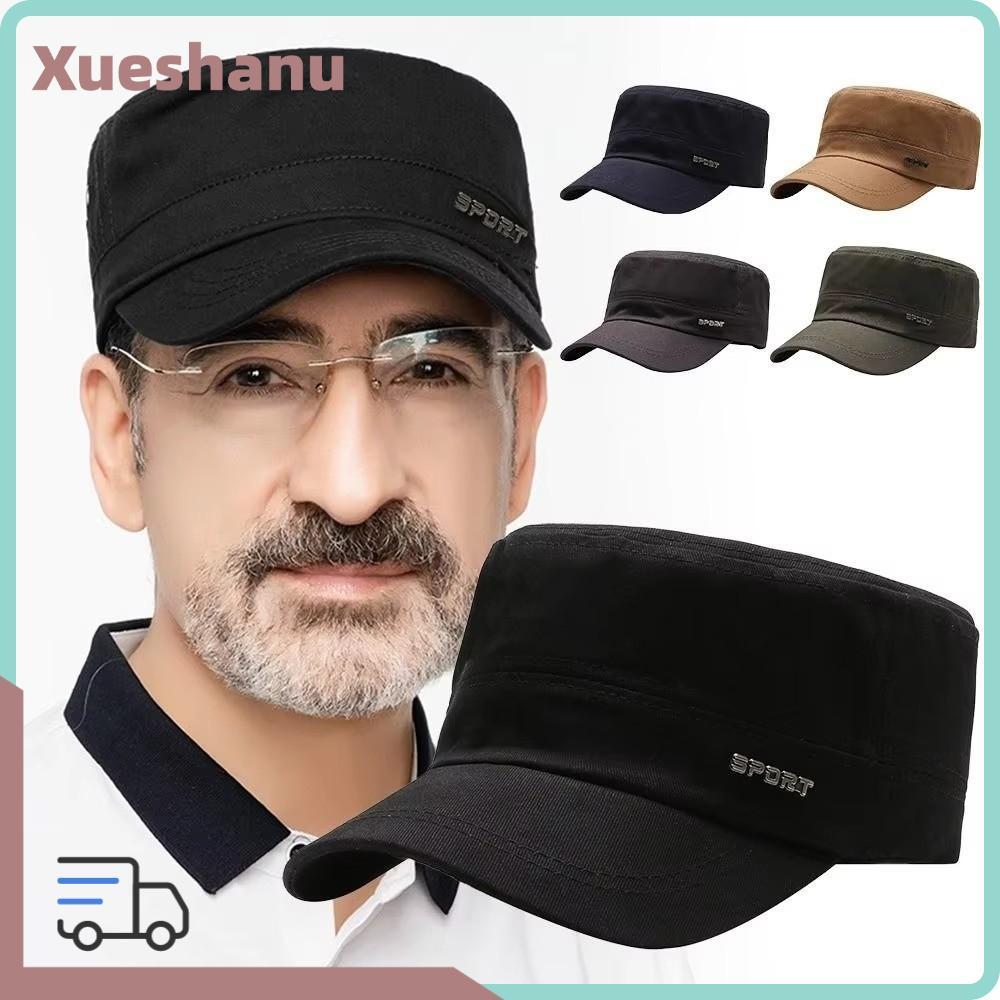 ซูซี หมวกแบน, หมวกเบสบอลน้ําหนักเบาระบายอากาศได้, หมวกกันแดดแบบปรับได้แบบสบาย ๆ ผู้ชาย