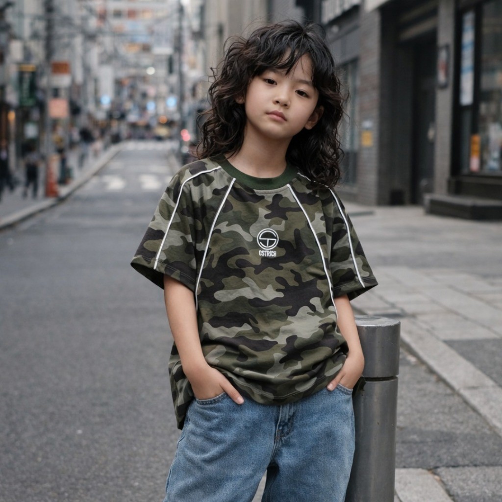 เสื้อยืด Camo Boys**
