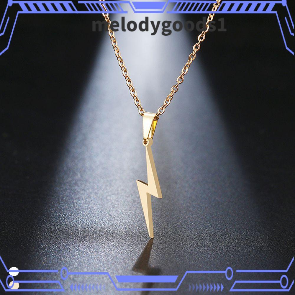 MELODYGOODS 1PC สร้อยคอ Choker เครื่องประดับทนทานโลหะสแตนเลส