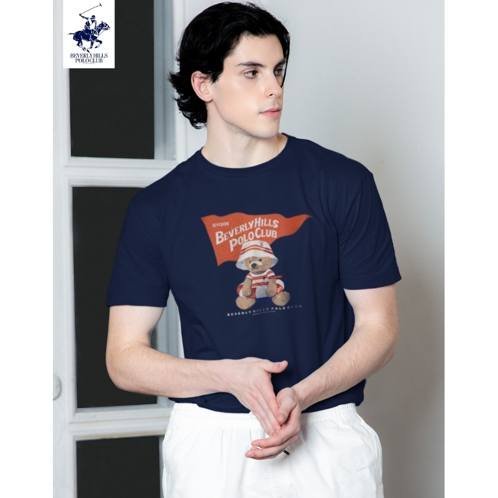 BEVERLY HILLS POLO CLUB  เสื้อยืดคอกลมแขนสั้น รุ่น BNSR493