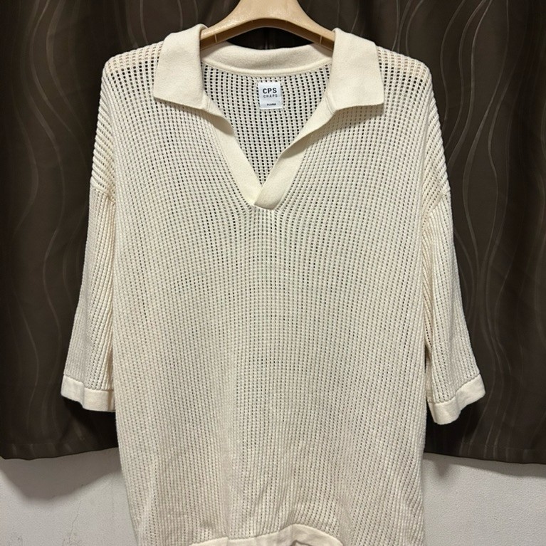 เสื้อผ้ามือสอง ✿ เสื้อตาข่ายคอปก CPS chaps