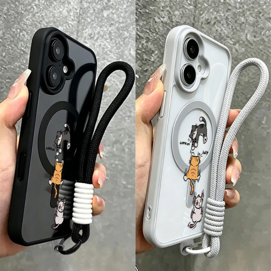 Magnetic เคส for Samsung A17 A07 A56 A57 A37 A06 A55 A16 A36 A35 A15 A54 A26 A25 S26 S25 S24 FE Ultra เคสใสกันกระแทก