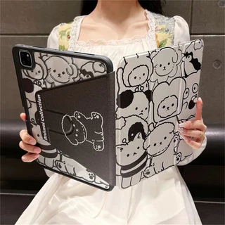 【Premium Case】เคสหมุนได้360° เคส สำหรับ xiaomi Redmi Pad 2 9.7 2026 Pad 2 11 Pad SE 8.7 7/7Pro/8Pro/6Pro หลังโปร่งใส