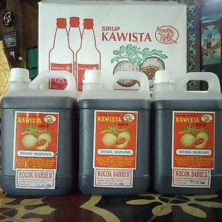 Sirup Kawista Dewa Burung Asli Rembang 2 Liter Minuman Segar Alami Oleh Oleh Premium