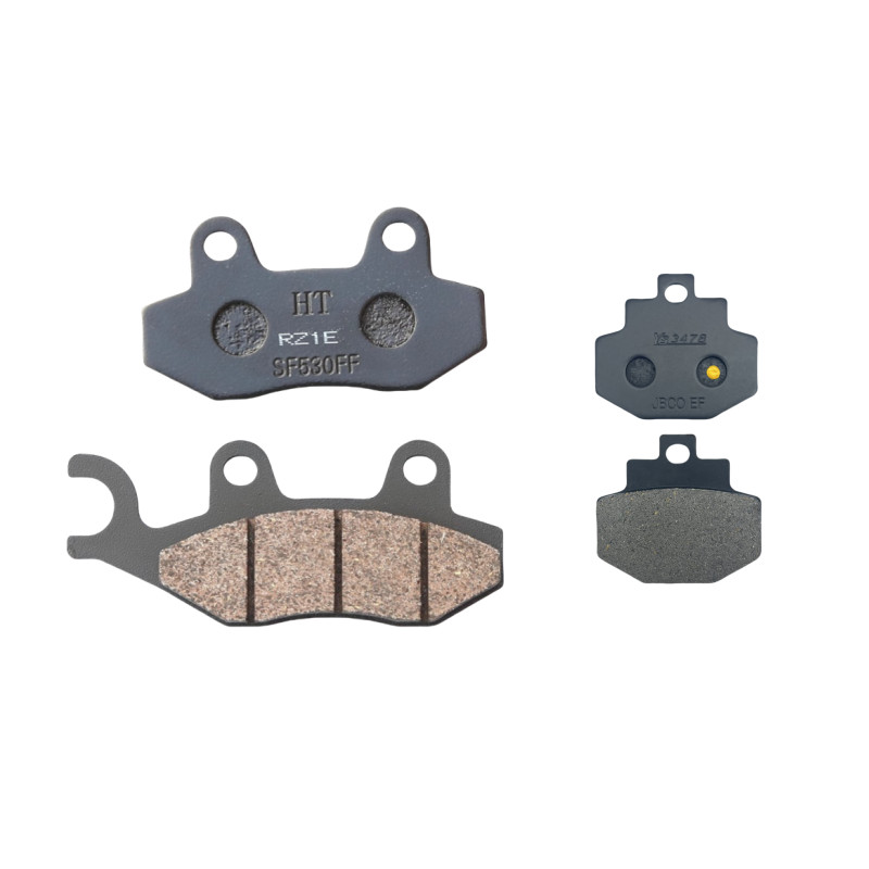 Royal/Alloy RA รถจักรยานยนต์ GP150/GP200/GP300 ด้านหน้าด้านหลังแผ่นดิสก์เบรคผ้าเบรคผ้าเบรค