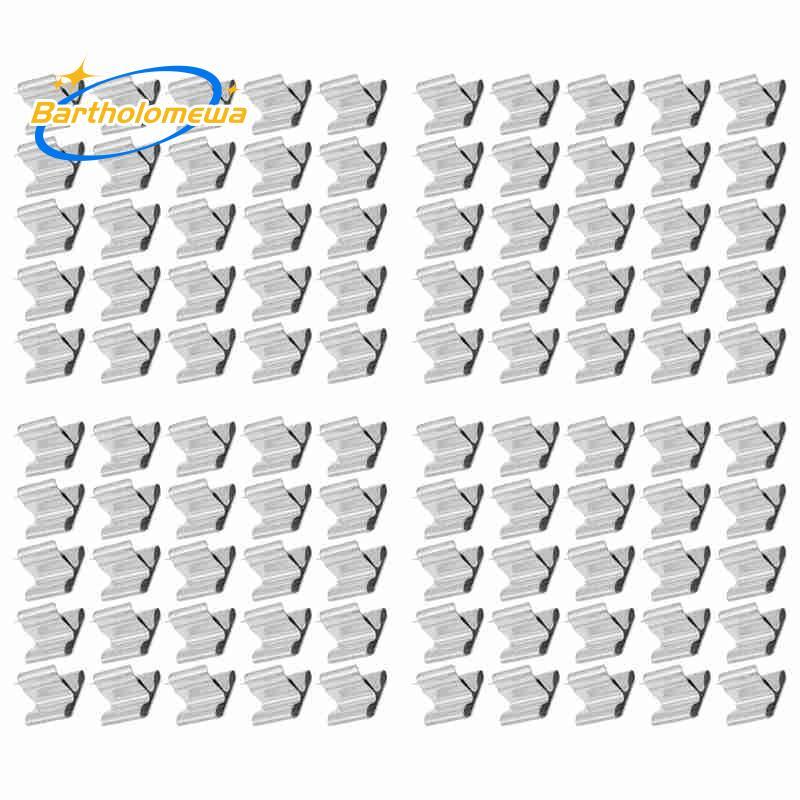 bartholomewa100 PCS Metal Wick Sustainer,Wick Holder for Wood Wick Candle