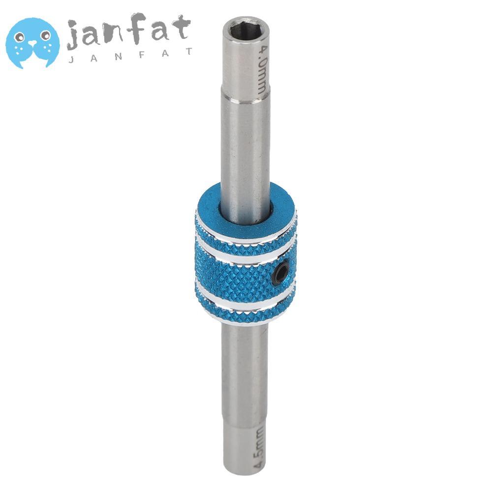JANFAT 2 ชิ้น Hex ซ็อกเก็ตประแจ,น้ําหนักเบา 4.0 มม.4.5 มม.RC ซ็อกเก็ตชุด,โลหะ Hex Key ประแจสําหรับ W
